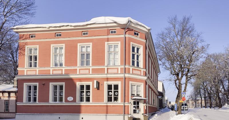 Palvelupiste passari vanhalla Raatihuoneella.